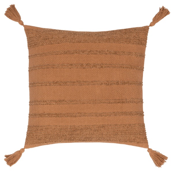 Yard Larch Woven Tasselled Polyester Filled Cushion