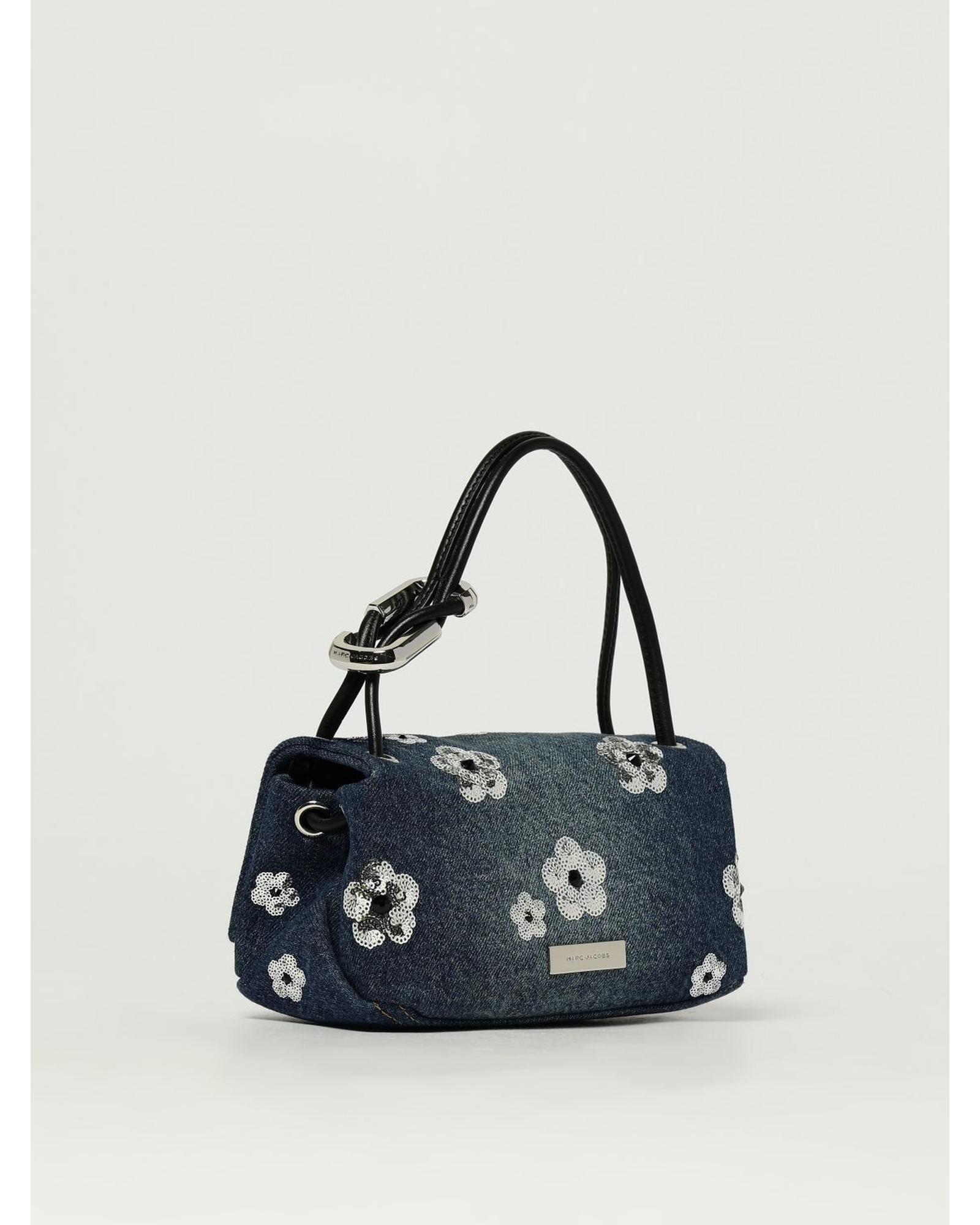 Marc Jacobs Softshot 21 Sequin Denim Handbag Wo image 3