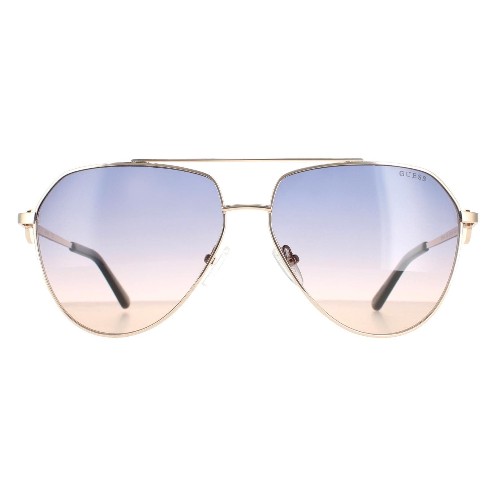 Guess Aviator Gold Blue Gradient GF6140 image 1