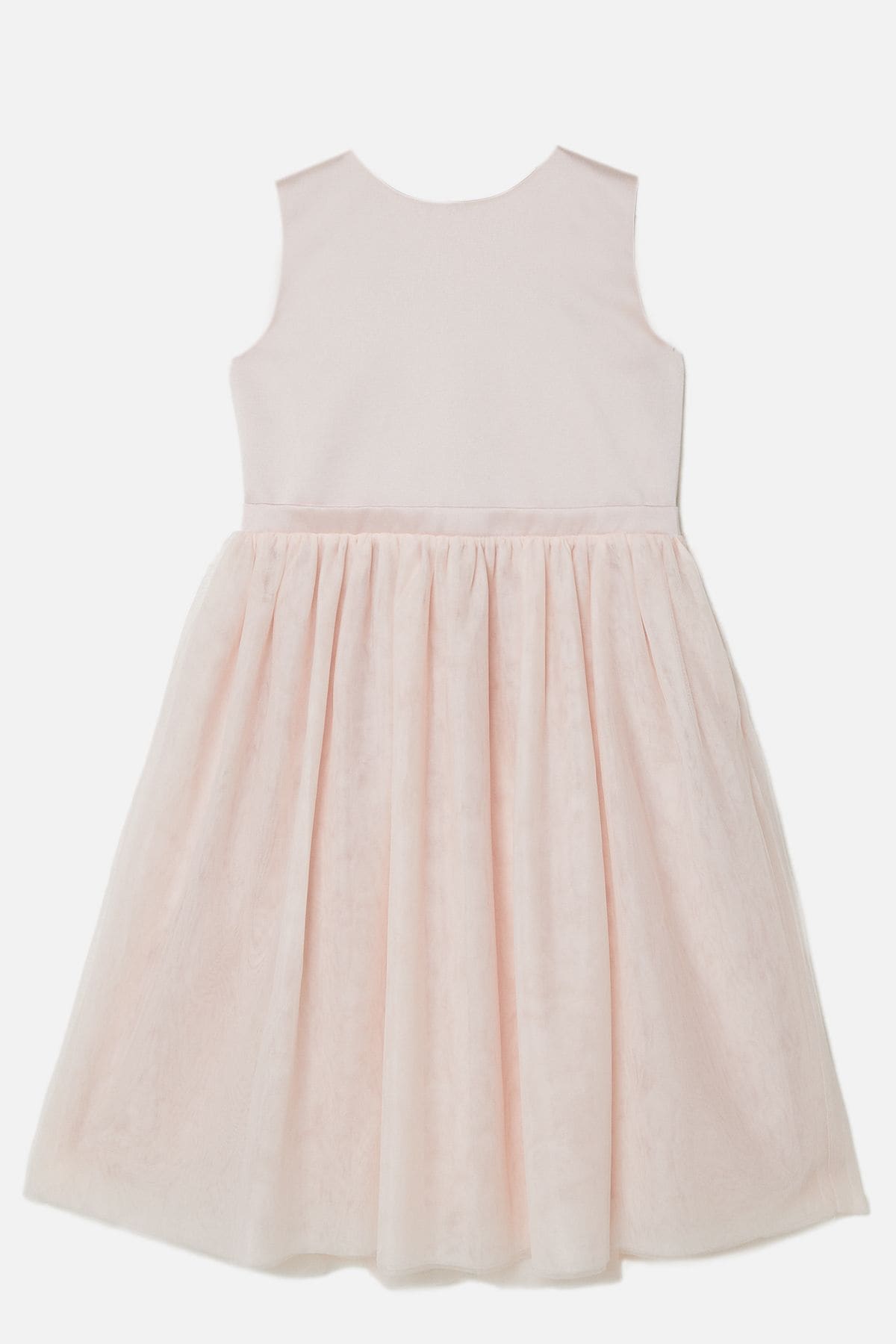 Coast Tulle Skirt Bow Back Flowergirl Dress Blush image 1