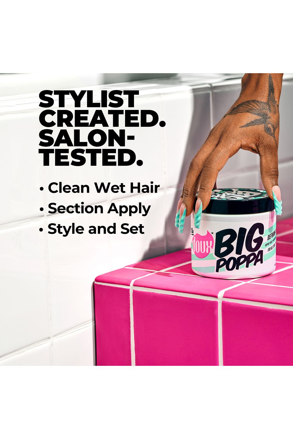 The Doux Big Poppa Defining Gel 454g Multi image 5