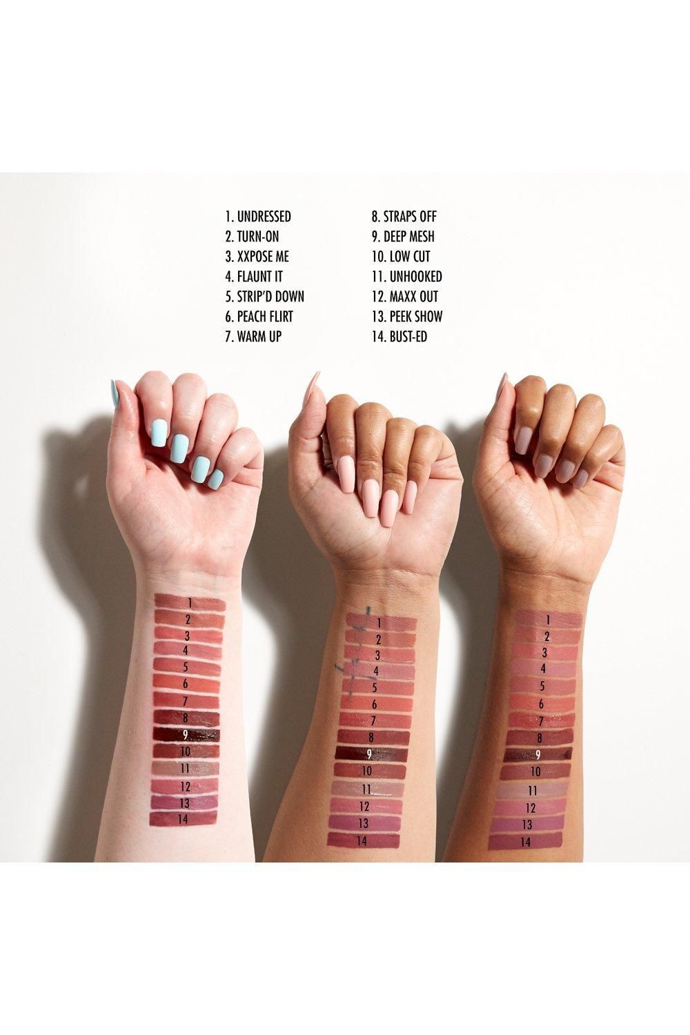 NYX Professional Makeup Lip Lingerie XXL Long Lasting Matte Liquid Lipstick Peach Flirt image 6