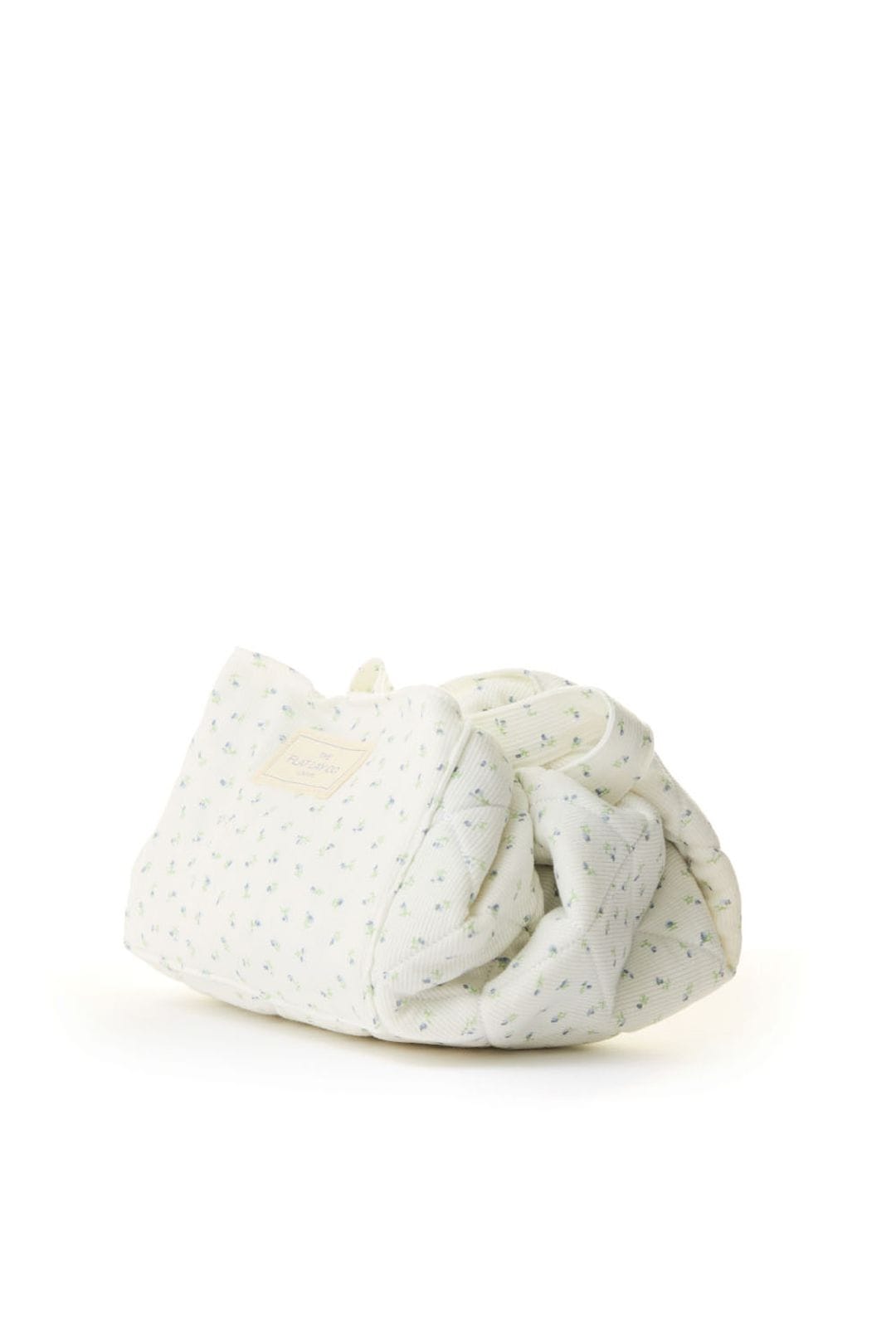 The Flat Lay Co Drawstring Makeup Bag - Cozy Cotton Ditsy Floral Multi image 3