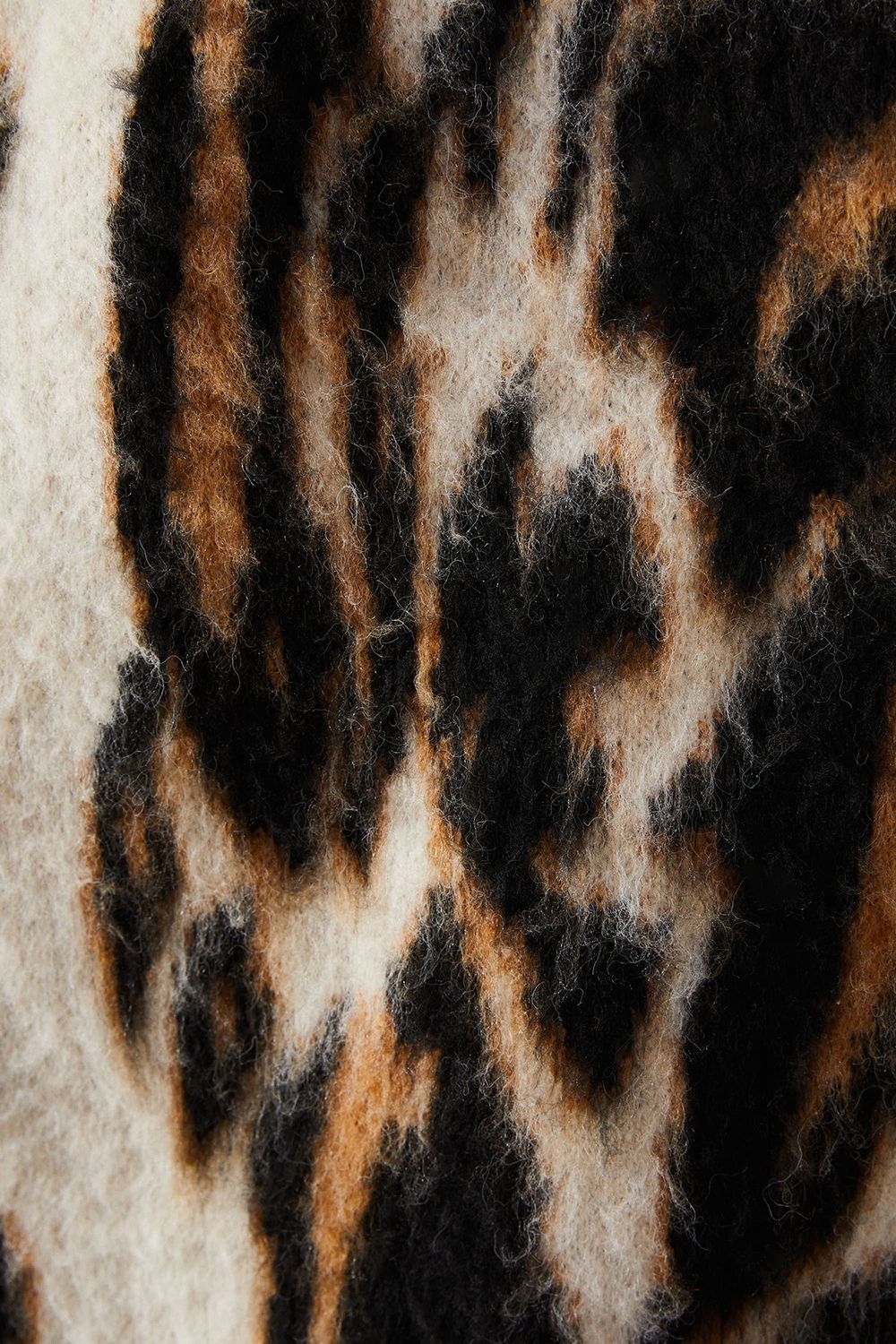 Warehouse Brushed Animal Oversized Jumper Animal image 5
