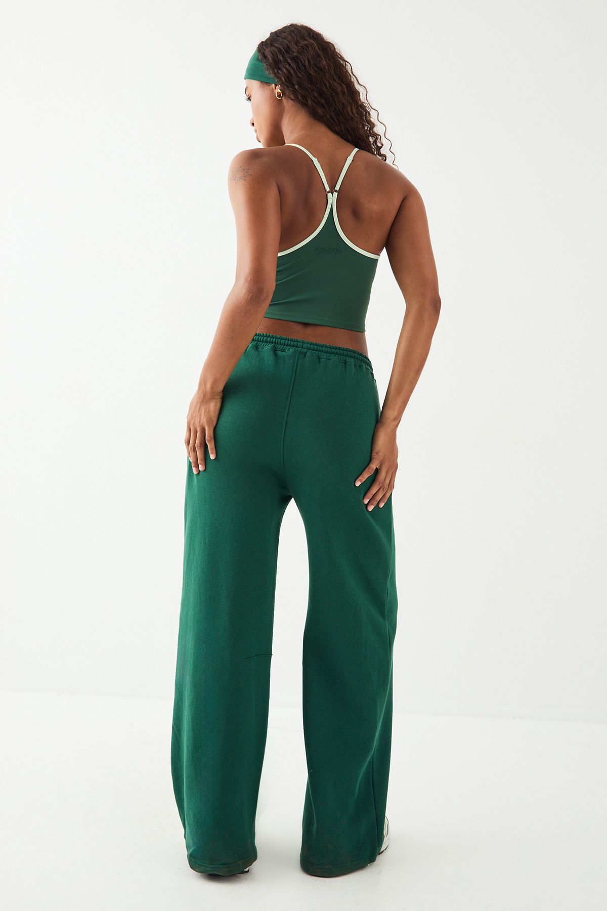DSGN Studio DSGN Studio Sport Straight Leg Jogger Green image 2