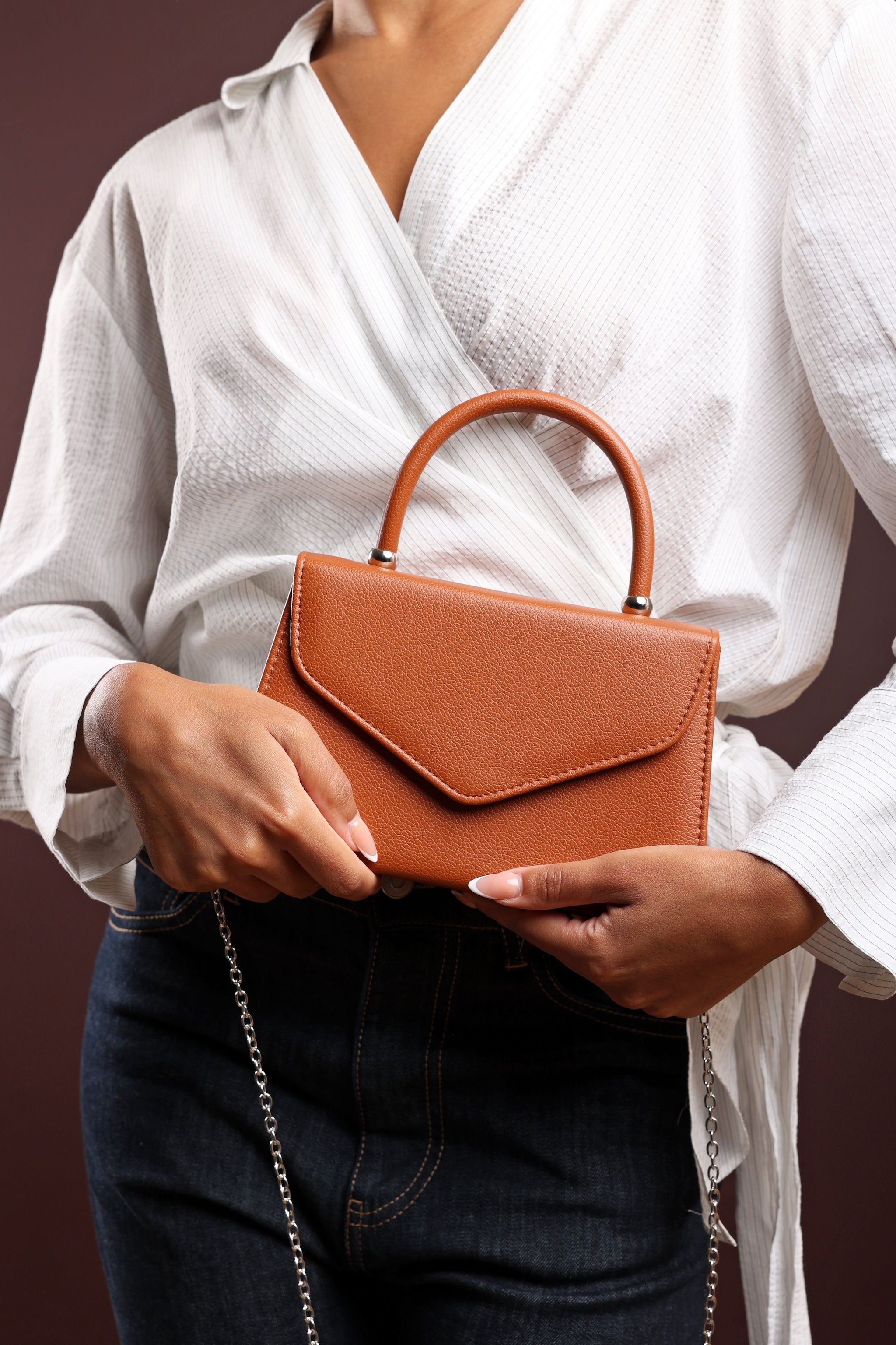Where's That From 'Marina' Structured Top Handle Shoulder Bag image 6