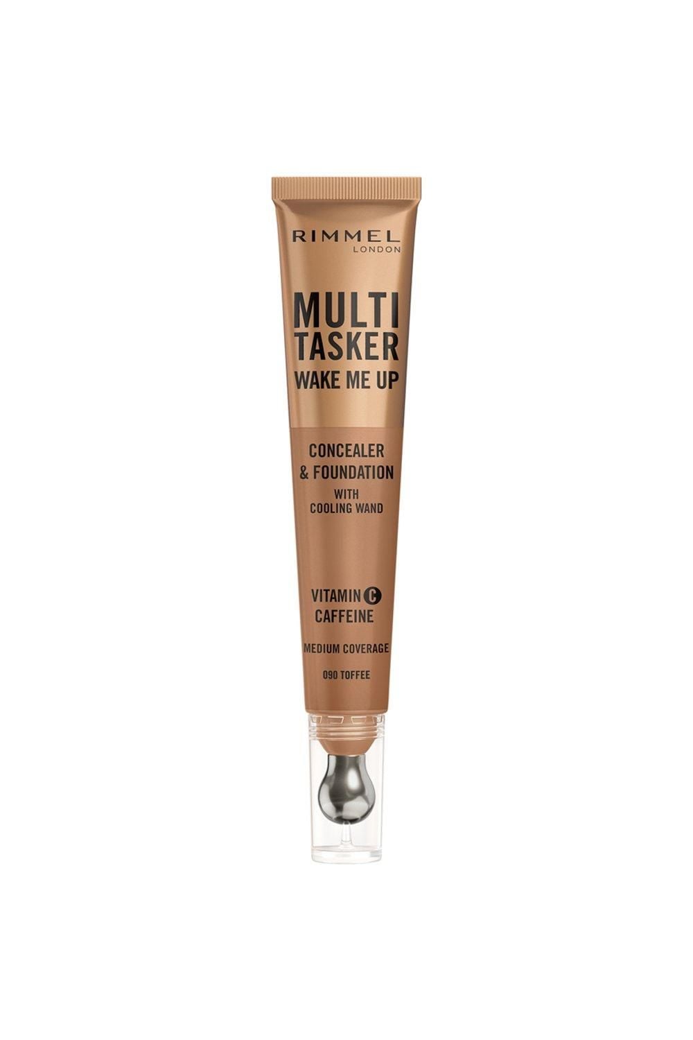 Rimmel London Multi-Tasker Wake Me Up Foundation & Concealer Toffee image 1