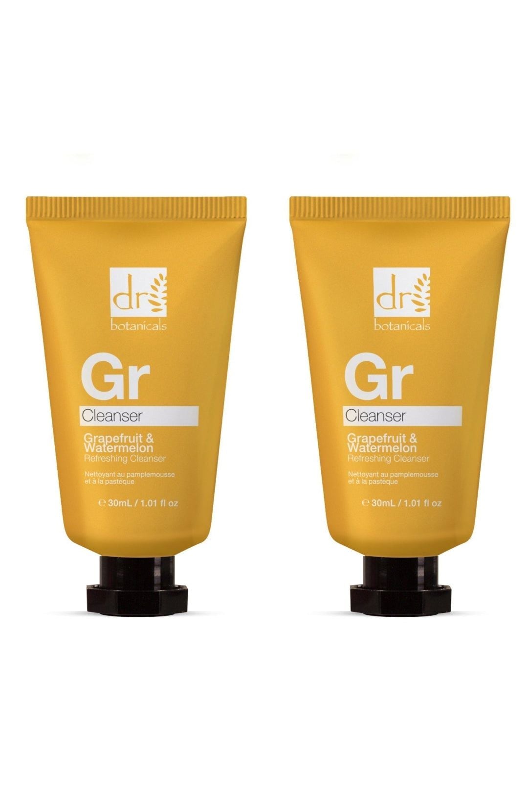 Dr. Botanicals Grapefruit & Watermelon Refreshing Cleanser 30ml x 2 Duo Set image 1