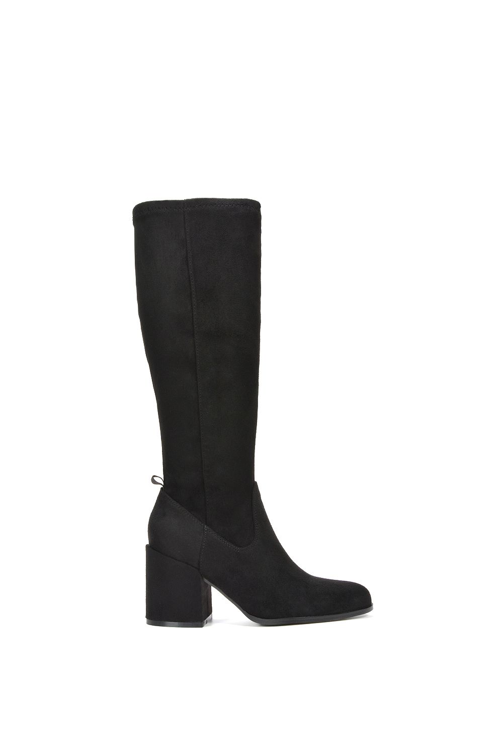 XY London 'Tatum' Knee High Block Heeled Boots image 1