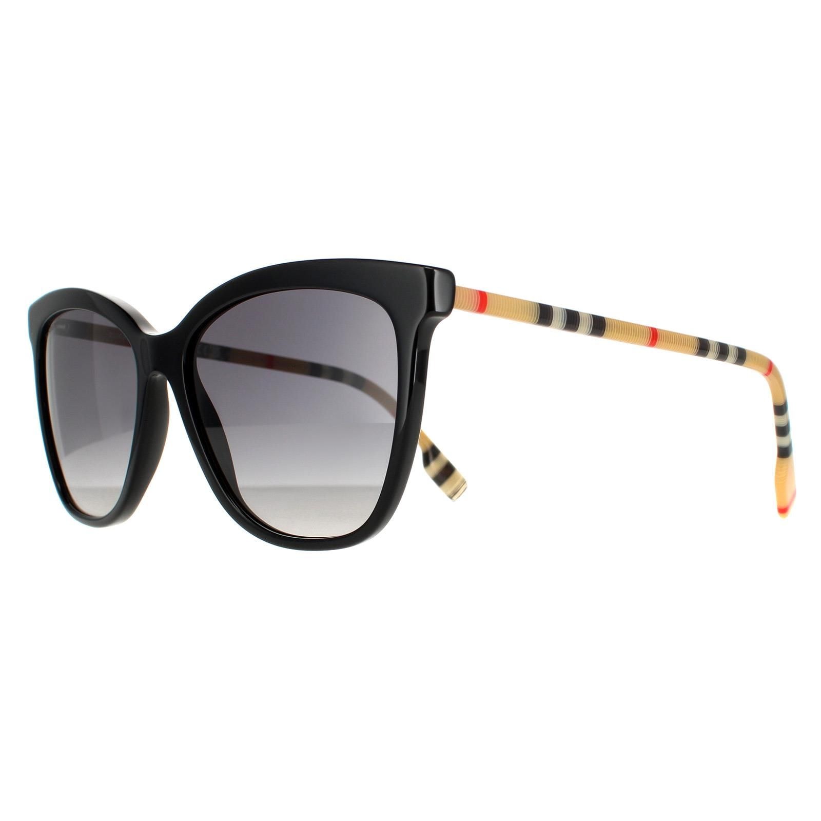Burberry Square Black Grey Gradient Polarized BE4308 image 2