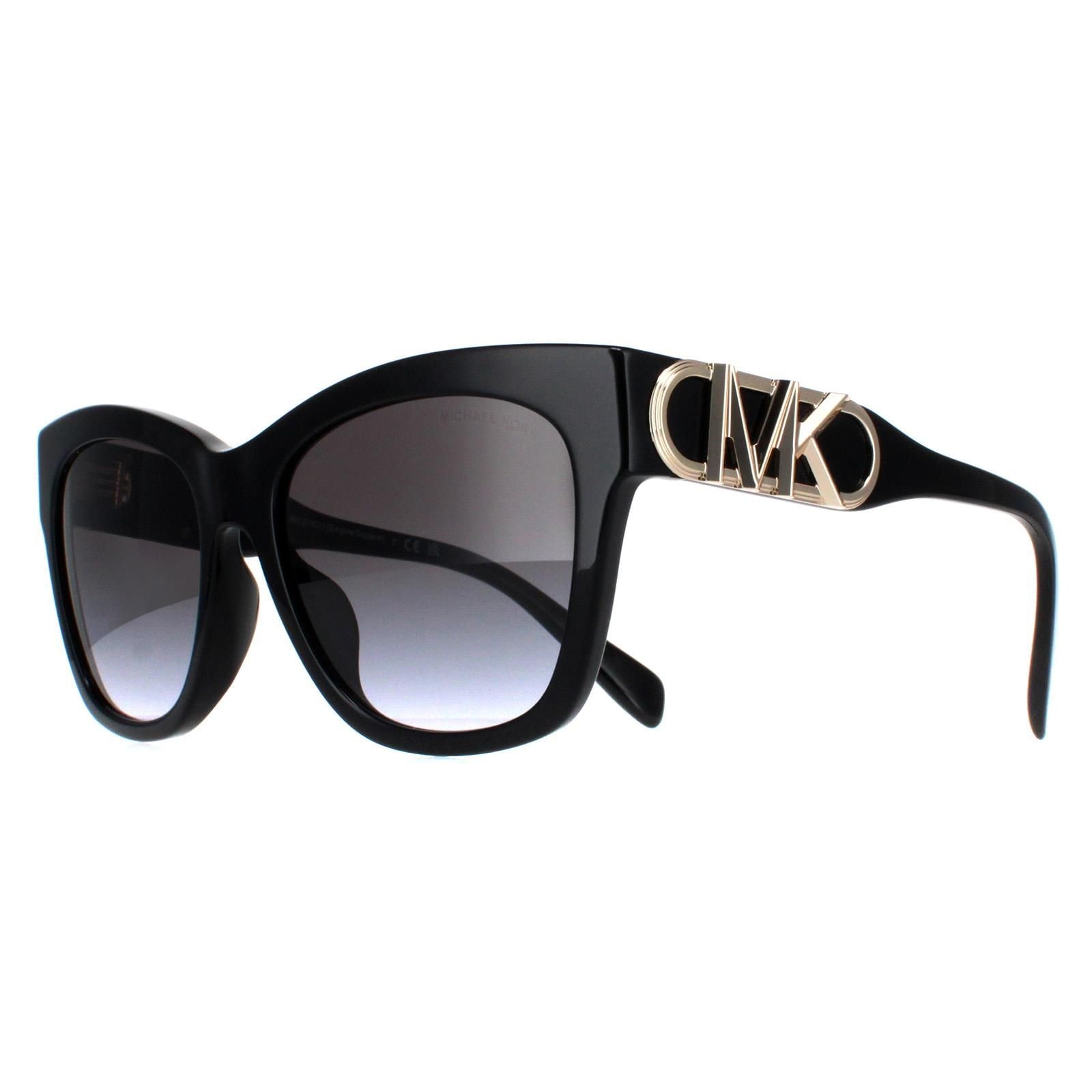 Michael Kors Cat Eye Black Dark Grey Gradient MK2182U Empire Square image 2