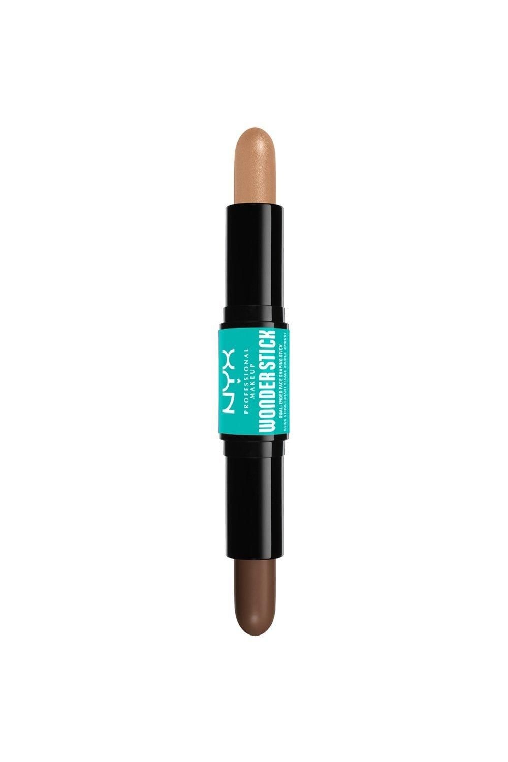 NYX Professional Makeup Wonder Stick Highlight & Contour Stick Medium Tan image 1