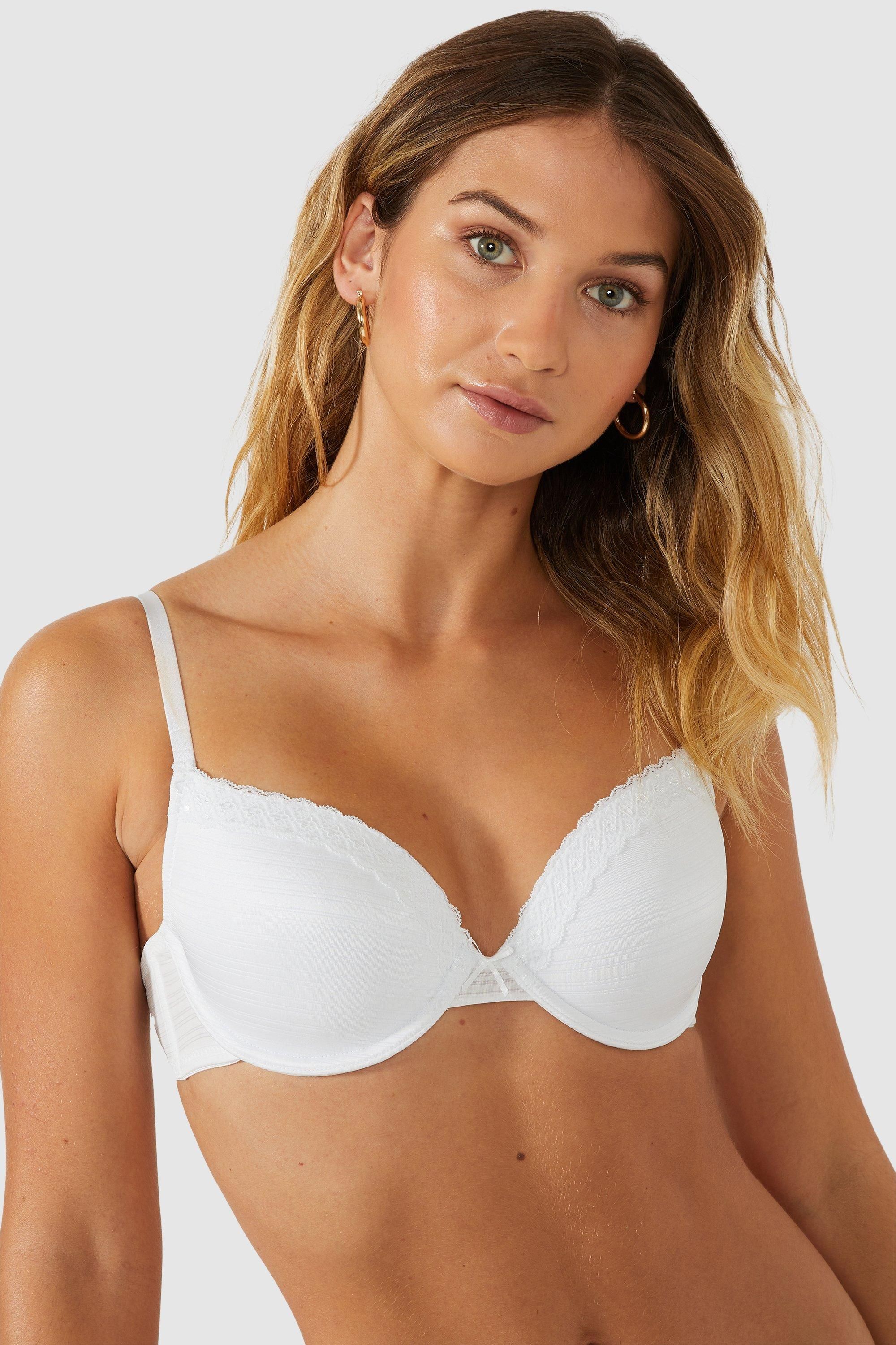 Dorothy Perkins 2 Pack Burnout T-shirt Bra White/nude image 5