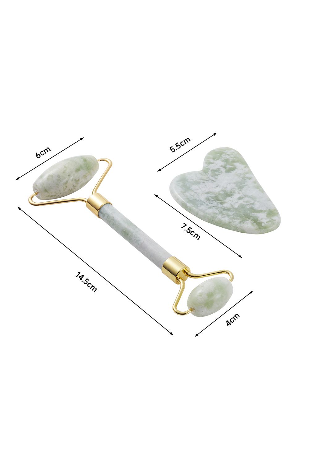 SHEONLY Premium Authentic Jade Face Roller Massager Gift Set image 6