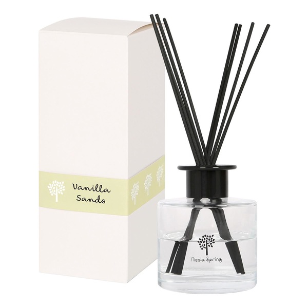 Nicola Spring 200ml Vanilla Sands Reed Diffuser - Sweet Creamy Relaxing Scent