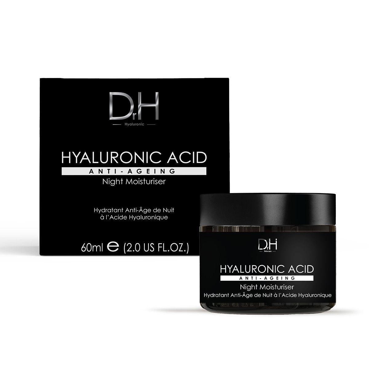 Dr H Hyaluronic Acid Anti-Ageing Night Moisturiser 60ml image 2