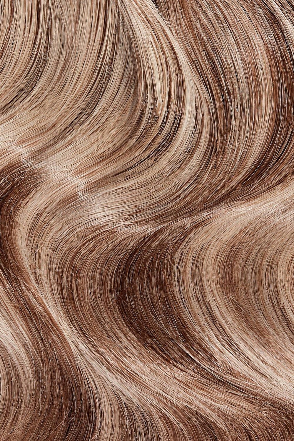 Beauty Works Beauty Works custom clip-in Fringe Topper 55g Honey Blonde image 9