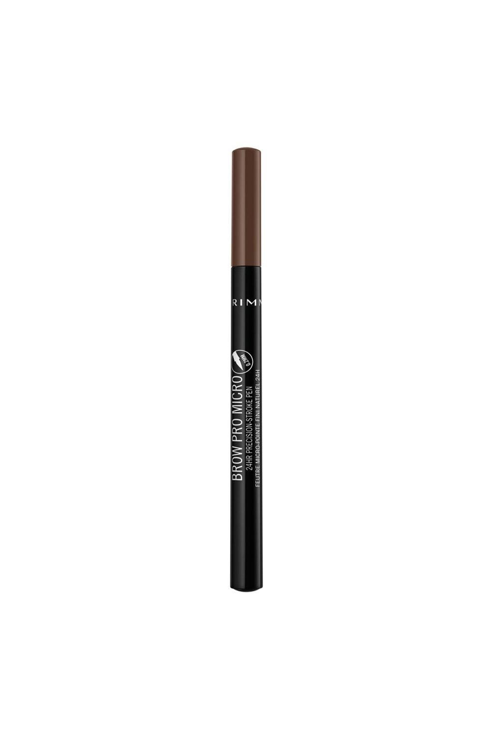 Rimmel London Brow Pro Micro 24HR Precision-Stroke Pen 003 Soft Brown image 10