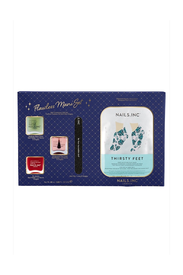 Nails Inc Dripping In Diamonds Flawless Mani Nail Treatment Gift Set Multi
