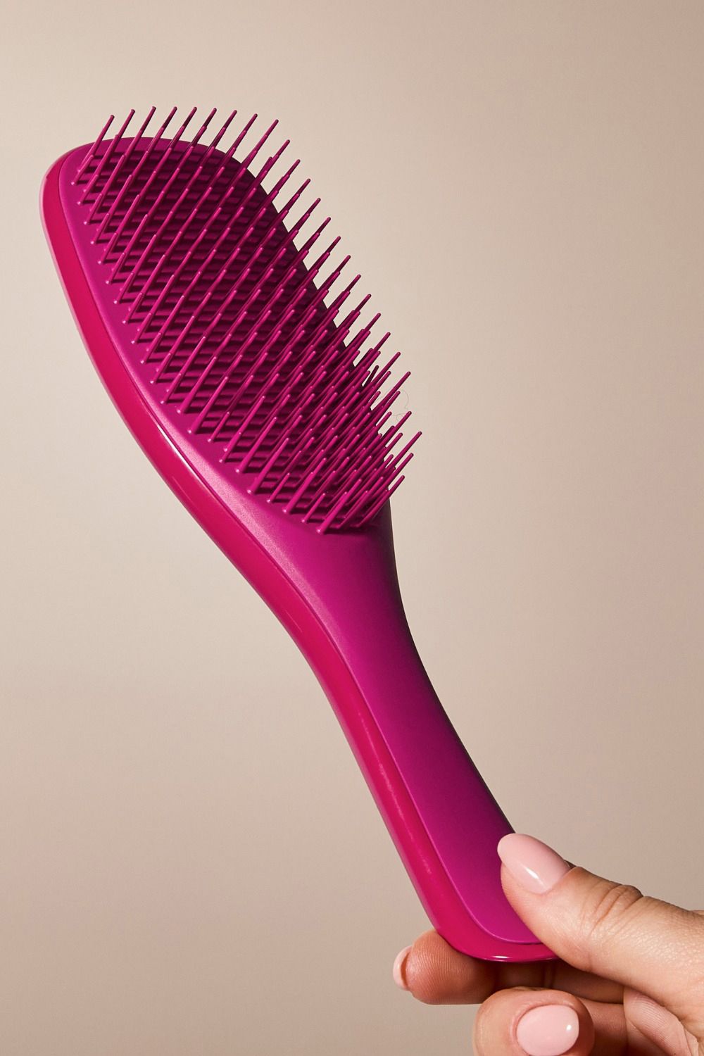 Tangle Teezer The Ultimate Detangler (straight to curly) Electric Raspberry image 4