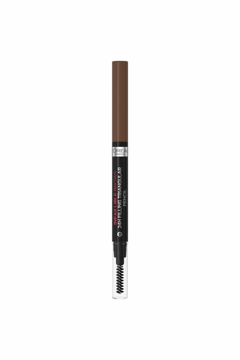 L'Oréal Paris Infaillible 24H Brow Filling Triangular Pencil 5_0 Light Brunette image 1
