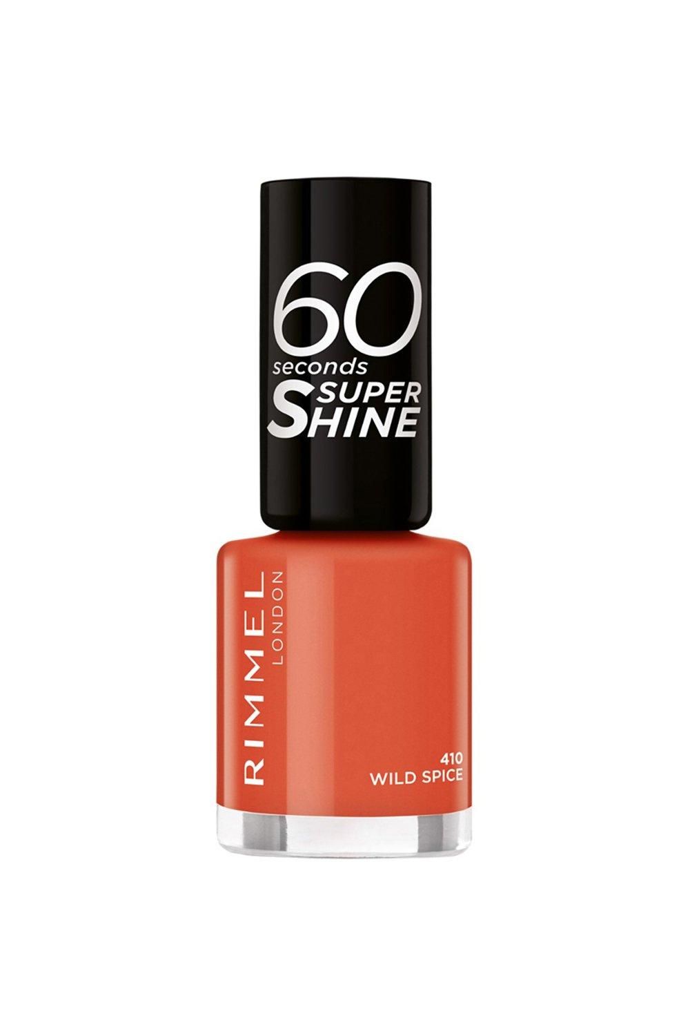 Rimmel London 60 Seconds Super Shine Nail Polish Wild Spice image 1