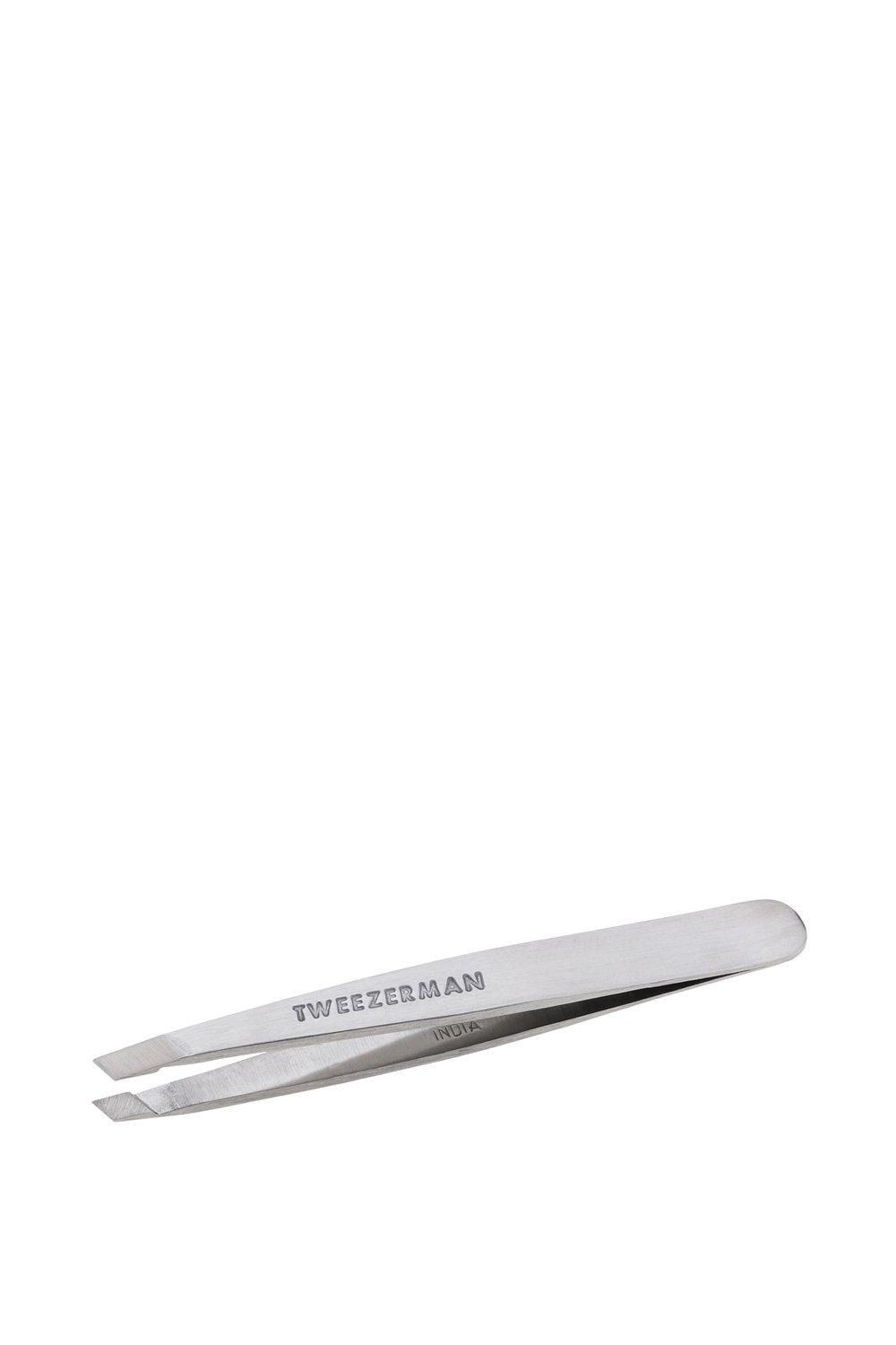 Tweezerman Mini Slant Tweezer Silver image 1