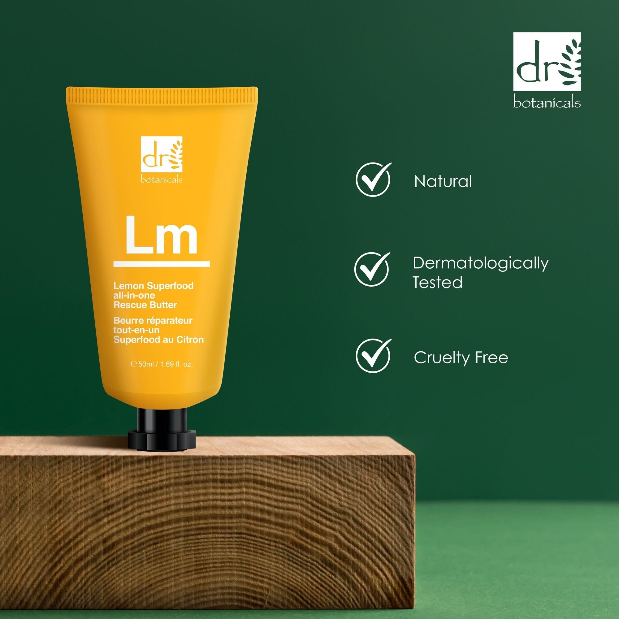 Dr. Botanicals Lemon Superfood All-In-One Rescue Butter 50ml image 3