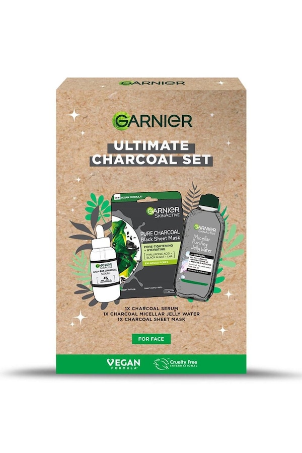Garnier Ultimate Charcoal Gift Set Multi
