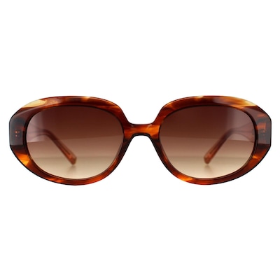 Ted Baker Oval Brown Horn Brown Gradient TB1689 Penny