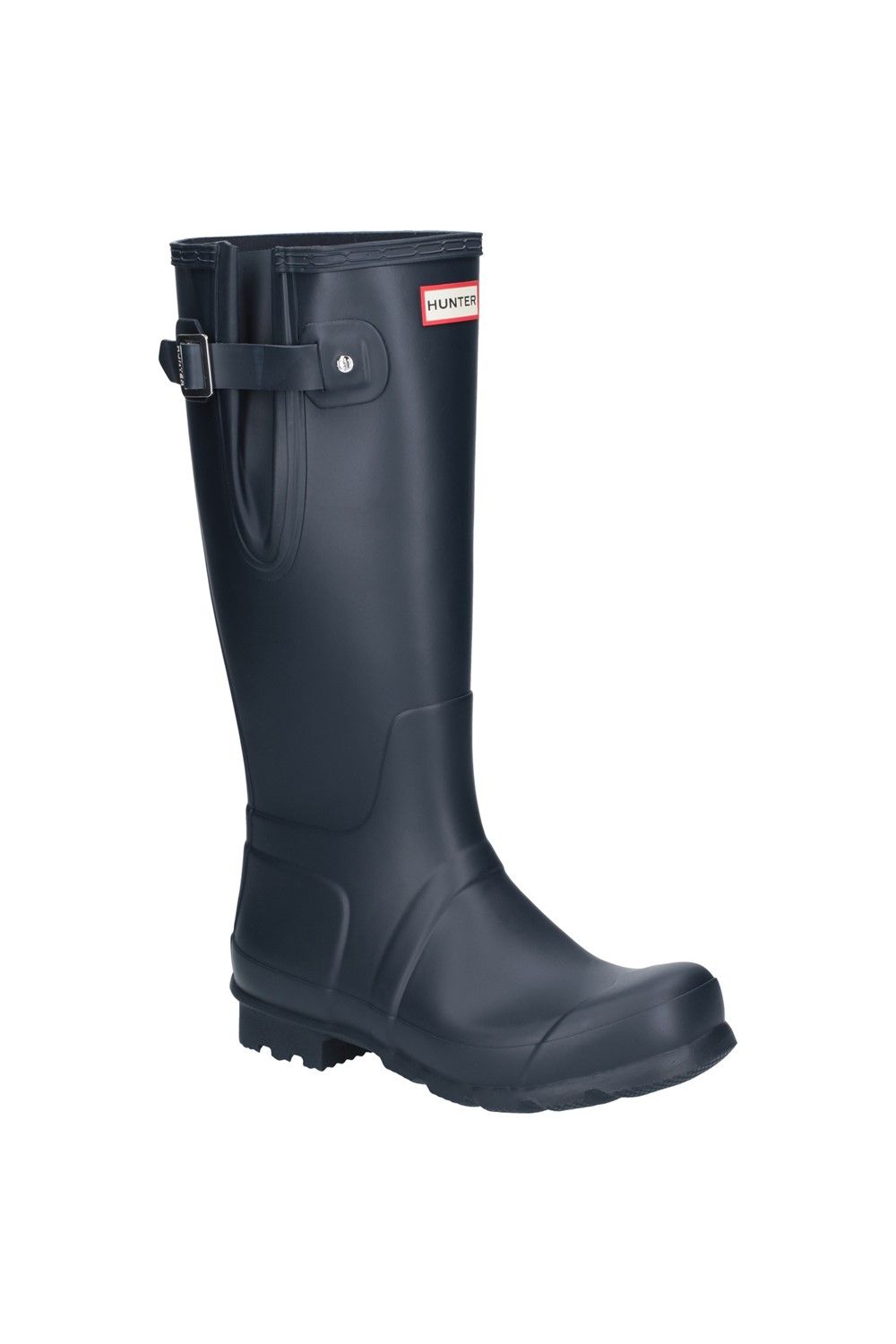 Hunter 'Original Side Adjustable' Rubber Patterned Wellington Boots