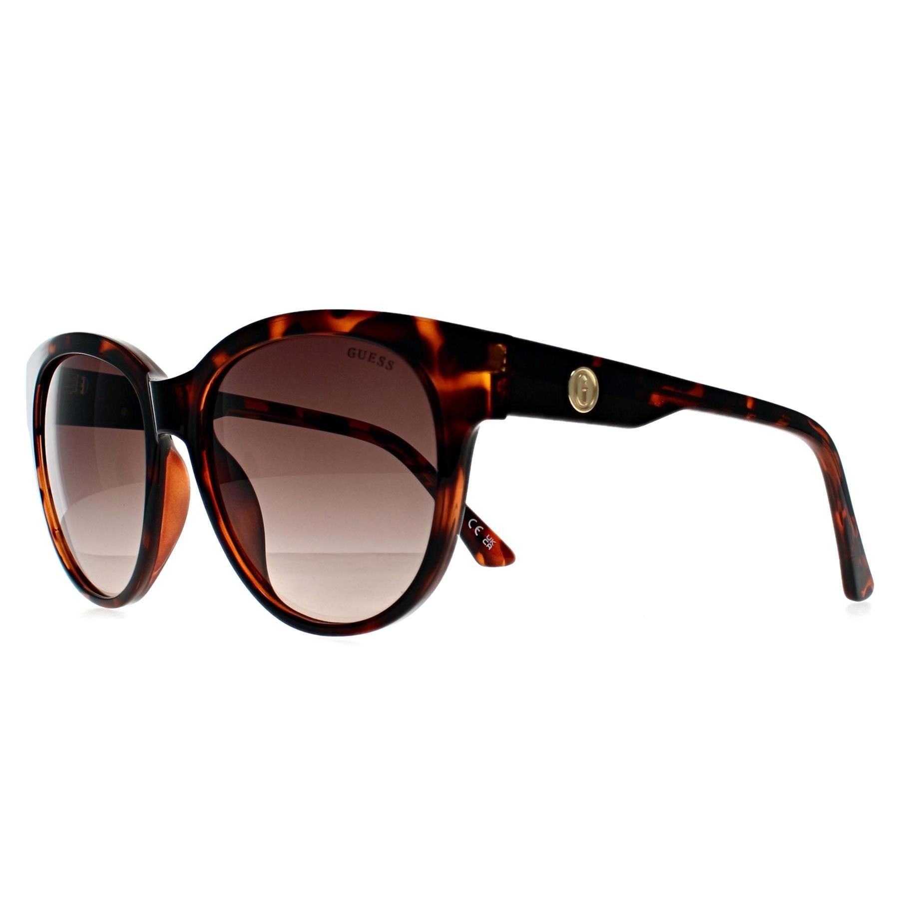 Guess Cat Eye Dark Havana Brown Gradient GF6163 image 2