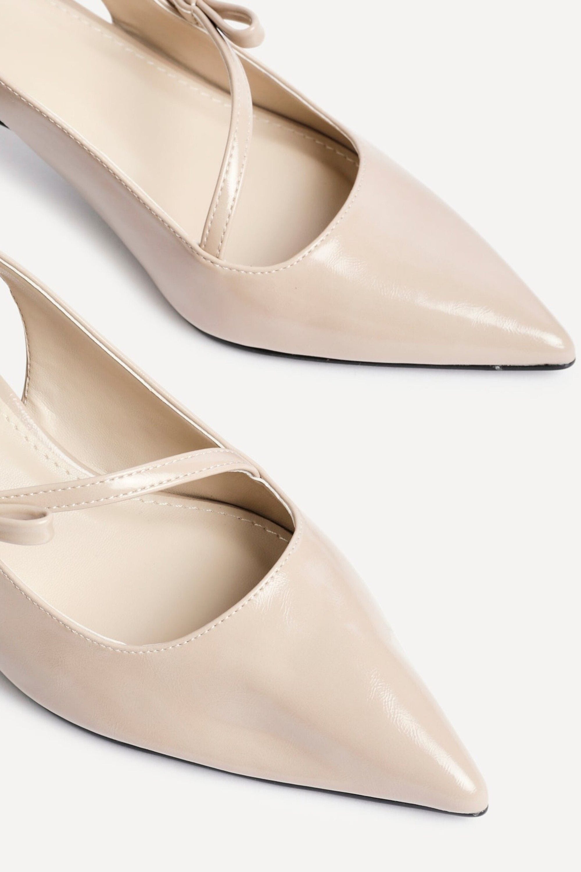 Linzi Timeless Nude Faux Leather Court Heel image 5