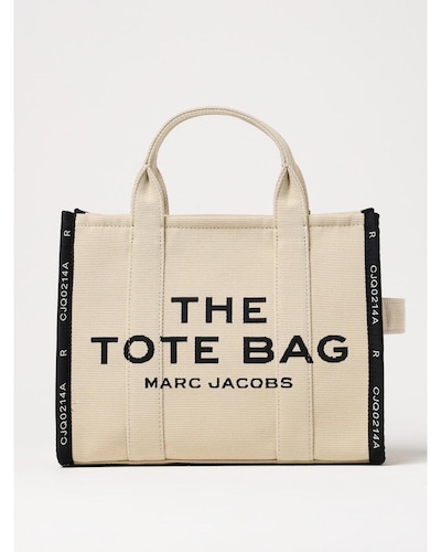 Marc Jacobs The Tote Bag Canvas Handbag Wo - Sand