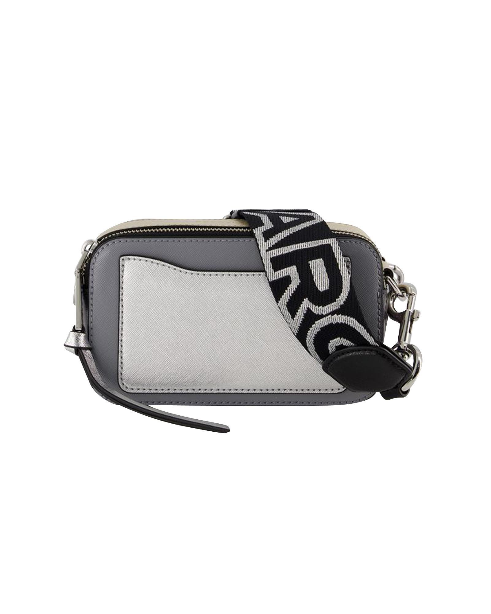 Marc Jacobs Snapshot Camera Bag Leather Crossbody Wo - Grey Crossbody Bags image 3