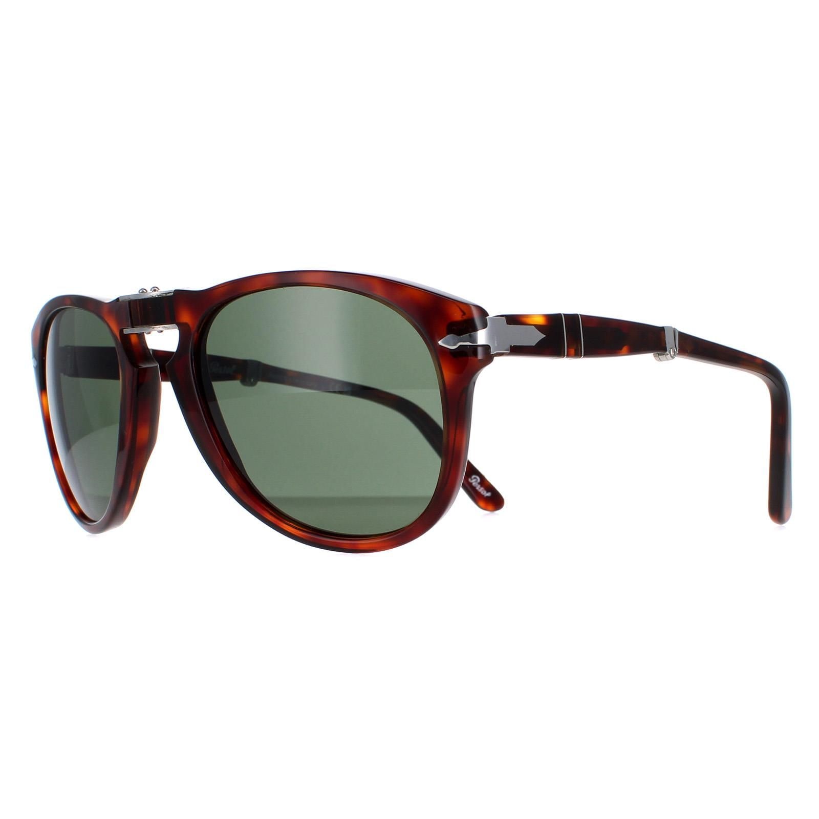 Persol Aviator Havana Green Sunglasses image 2