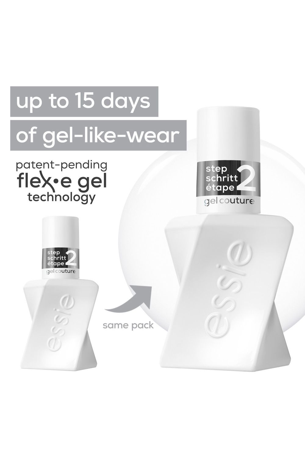 Essie Gel Couture Gel-Like Nail Polish-Gel Top Coat image 5