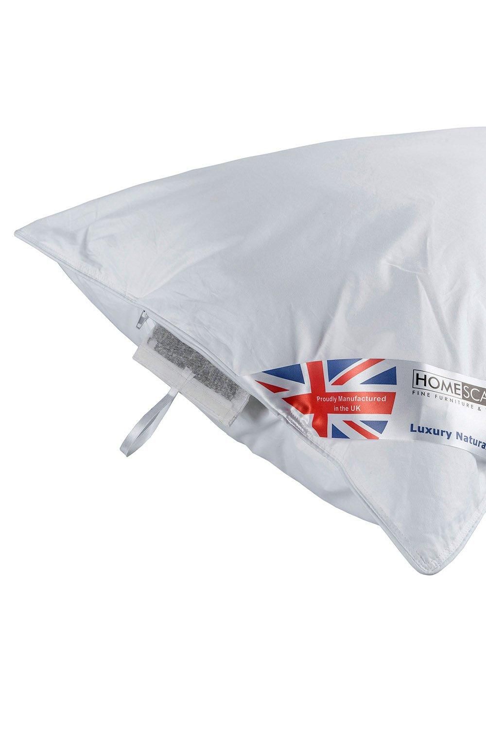 Homescapes Super Microfibre Camomile Pillow with Dried Camomile Insert image 2