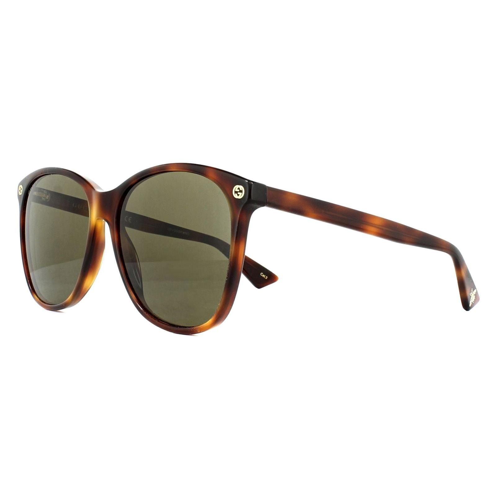 Gucci Round Havana Brown Sunglasses image 2
