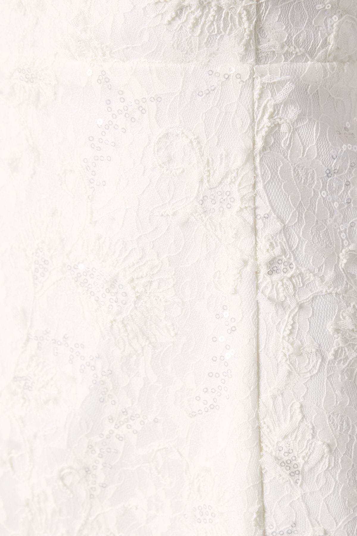 Coast Pearl Detail Sequin Lace Bandeau Bridal Mini Dress Ivory image 5