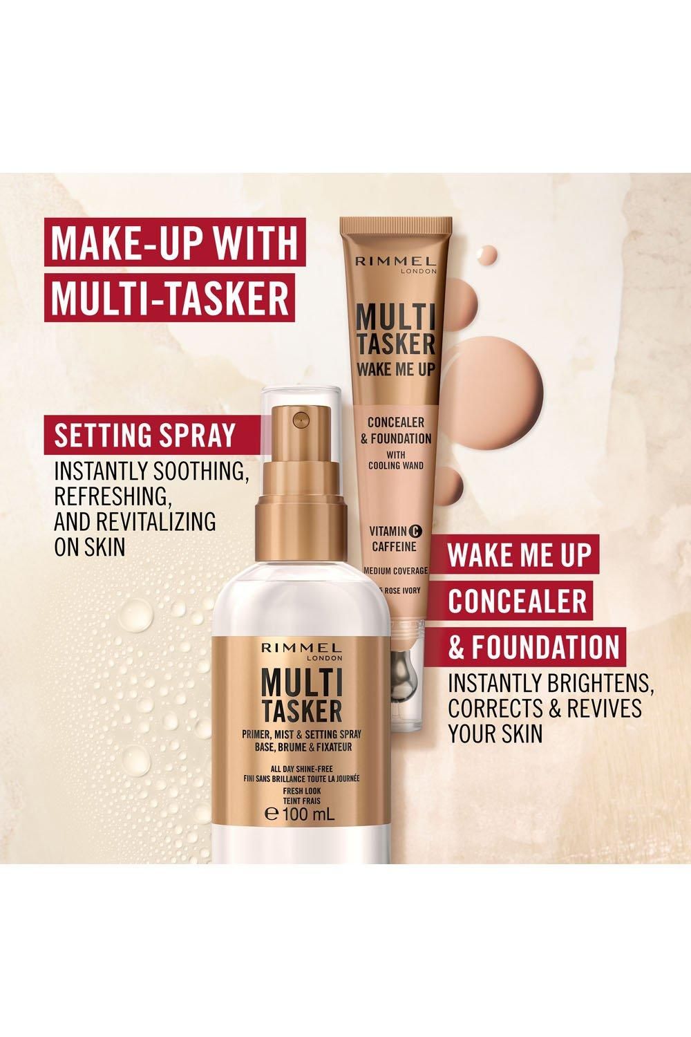 Rimmel London Multi-Tasker All Day Grip & Breathable Primer 24ml Multi image 8