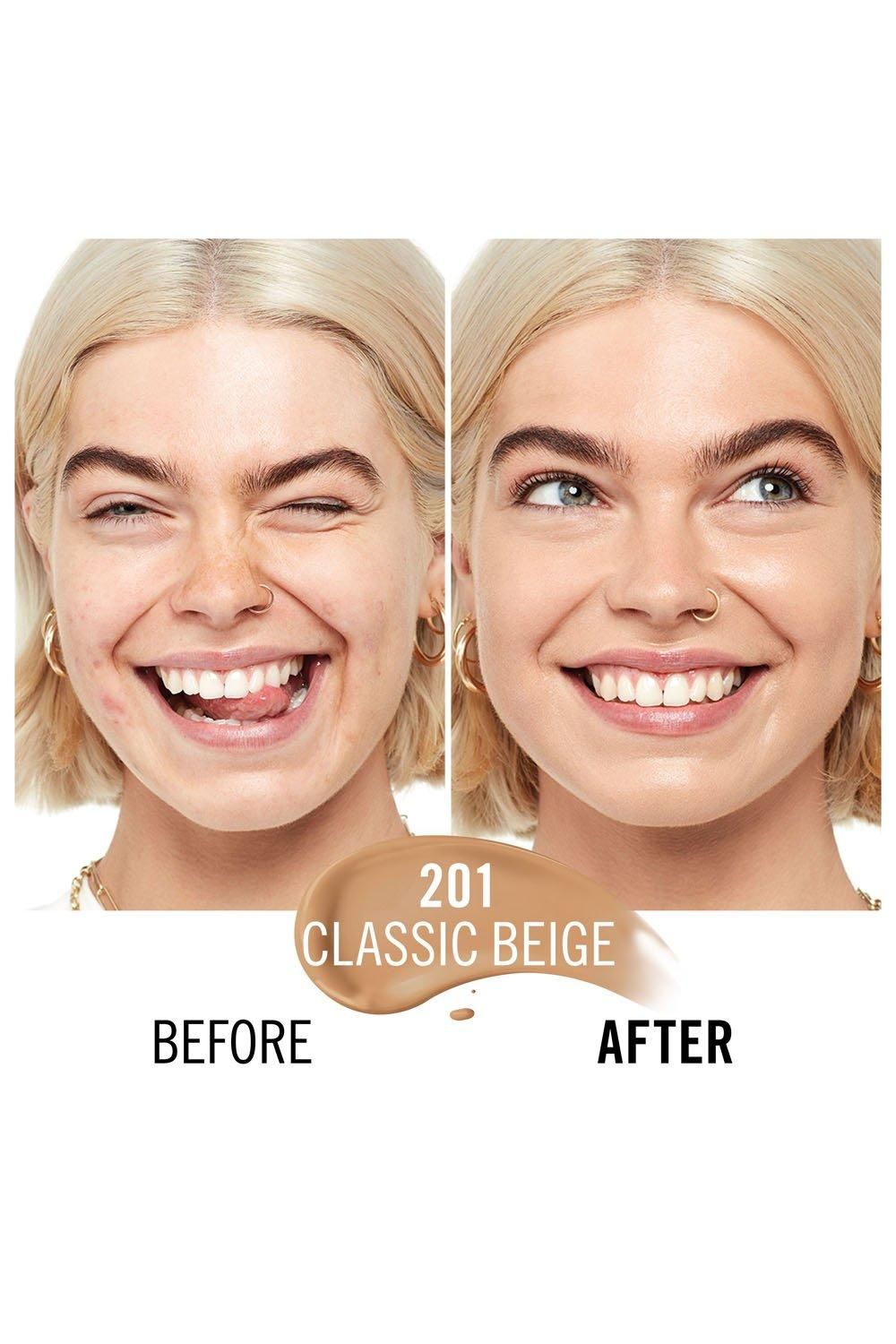 Rimmel London Kind & Free Moisturizing Skin Tint Foundation 201 Classic Beige image 4