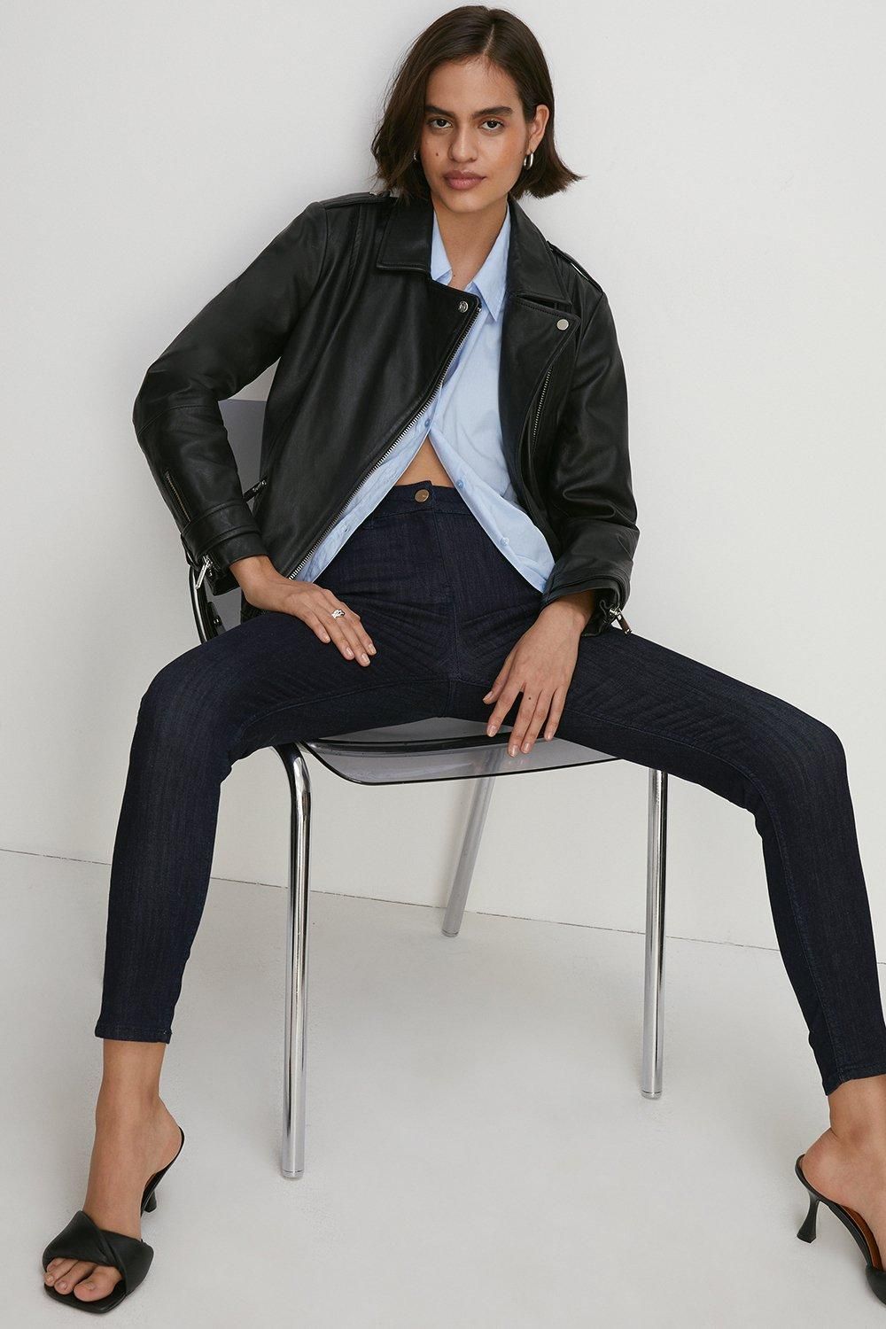 Oasis Jade Mid Rise Skinny Jean Indigo image 7