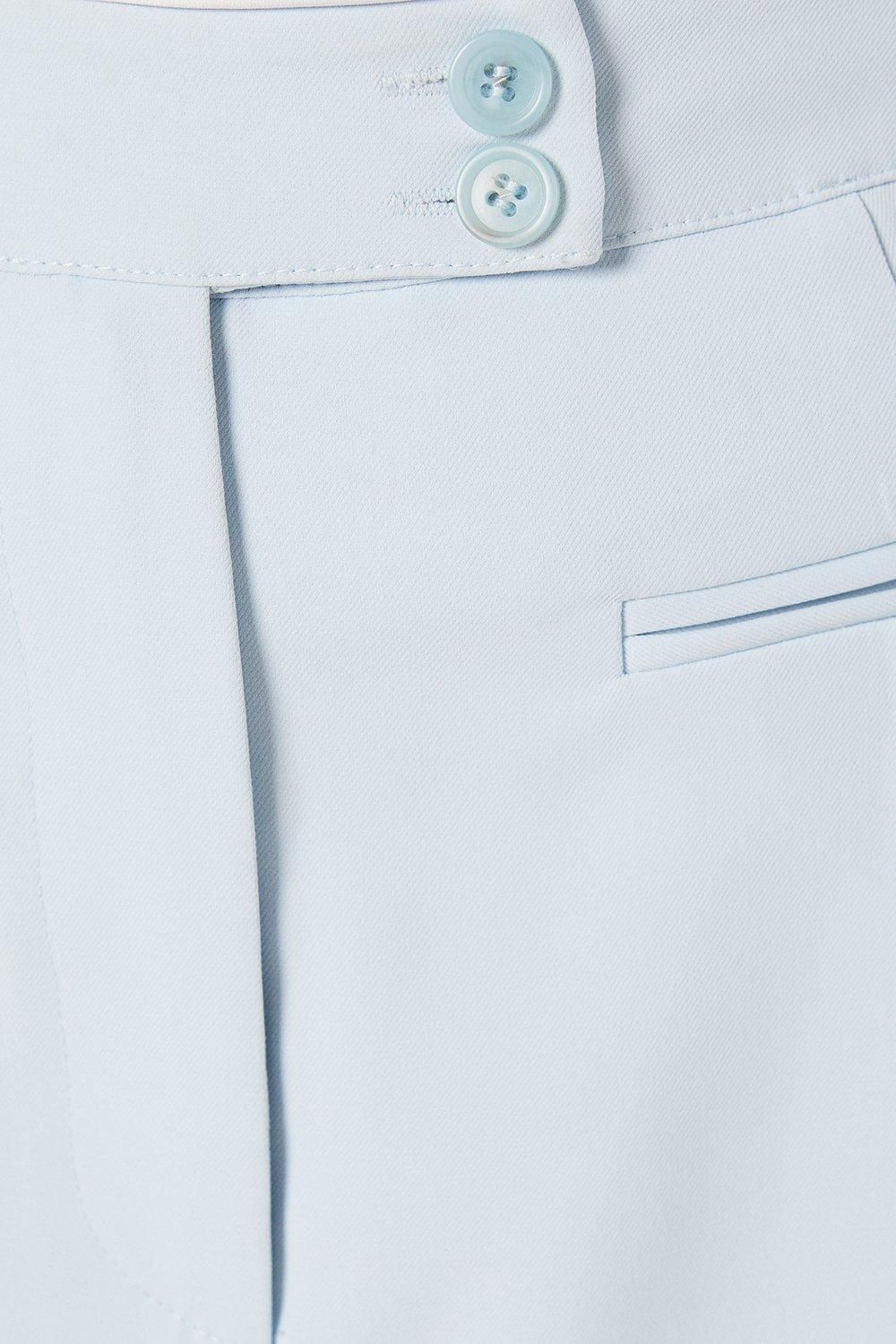 Dorothy Perkins Tall Double Button Tapered Trousers Light Blue image 5