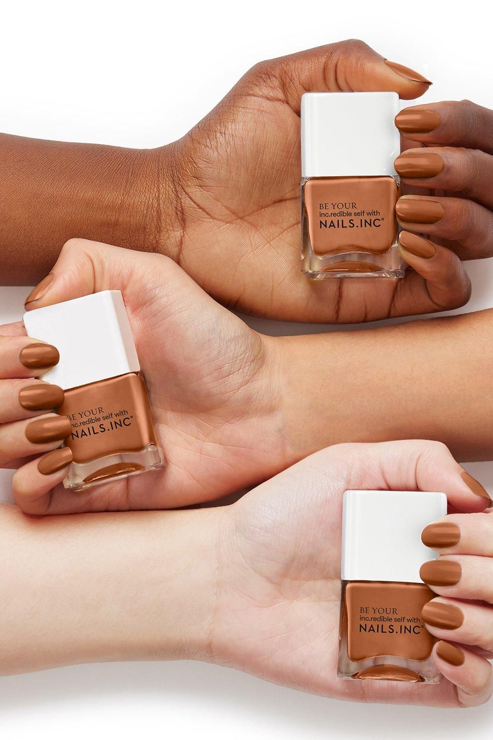 Nails Inc Keep It Tonal Nail Polish Quad Gift Set (Worth £44!) Multi image 4