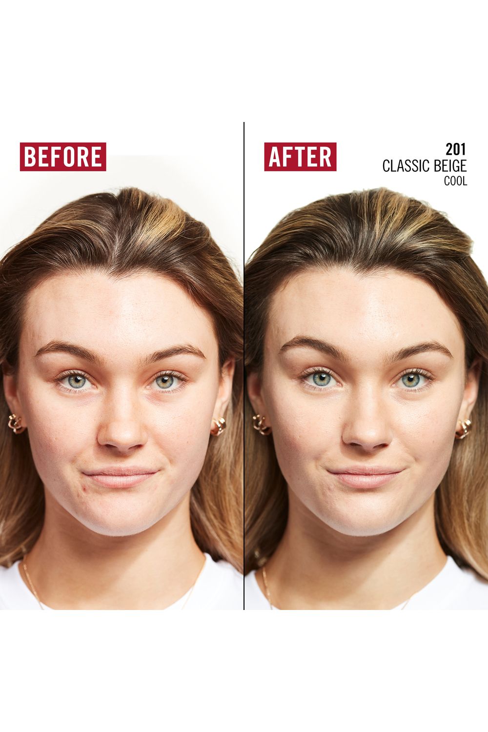 Rimmel London Kind & Free GLOW IT UP Moisturising Skin Tint 30ml 201 Classic Beige image 2