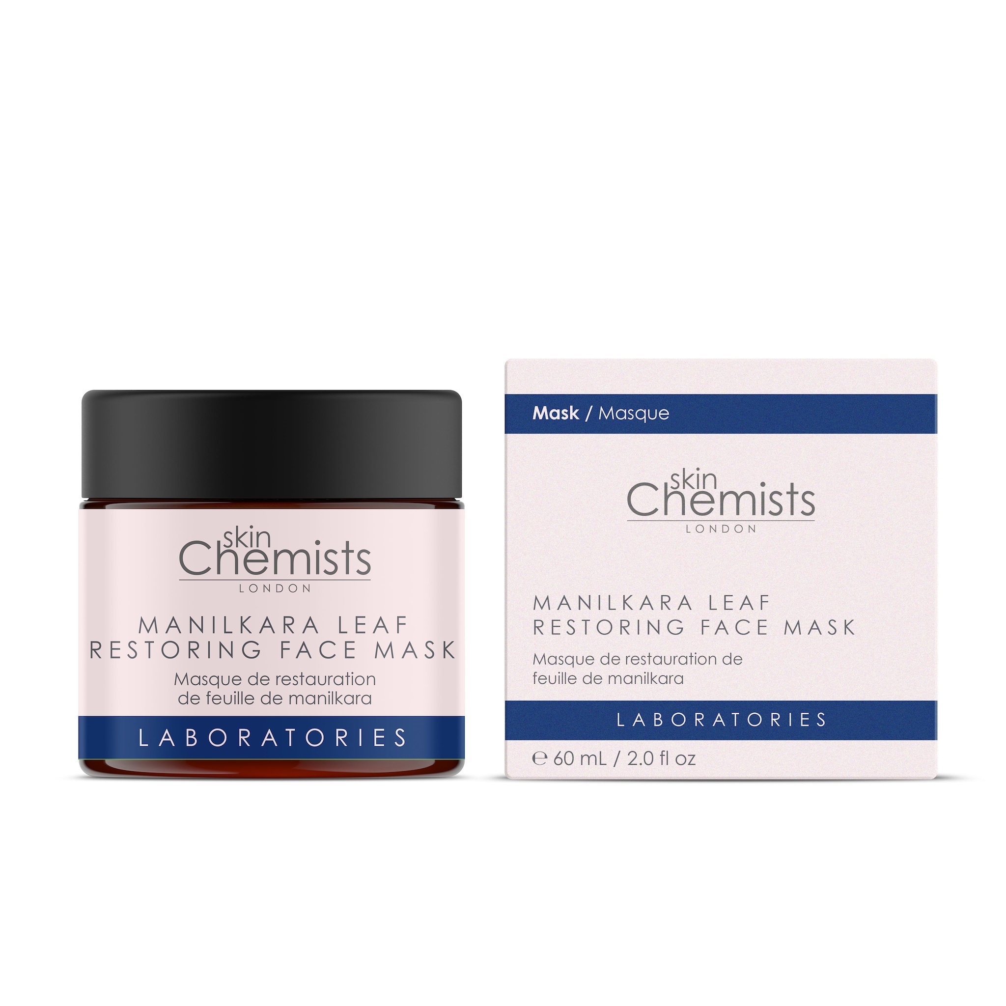 skinChemists professional Laboratories Balancing Face Mask 60ml x 2 Duo Set image 2