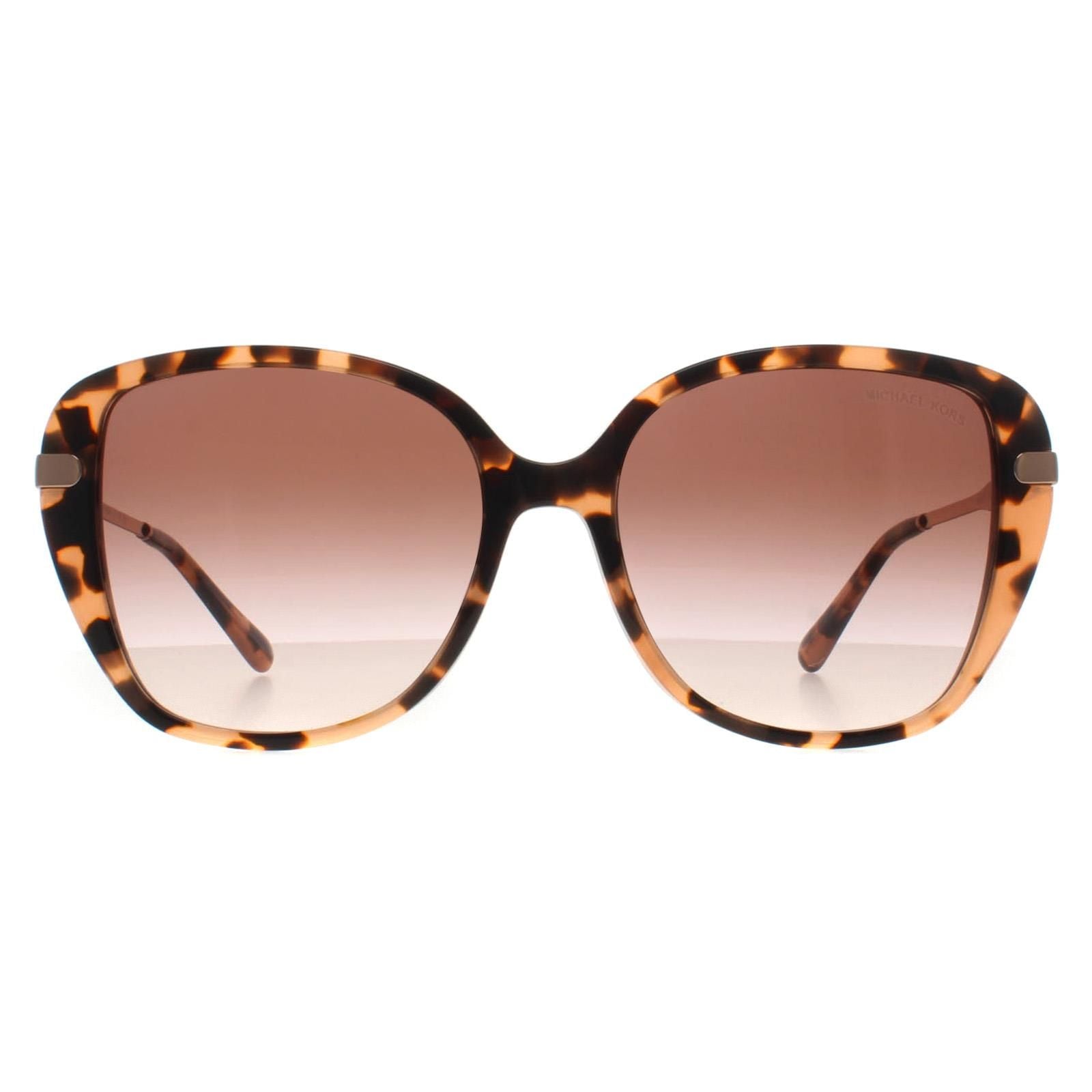 Michael Kors Square Pink Tortoise Brown Pink Gradient MK2185BU