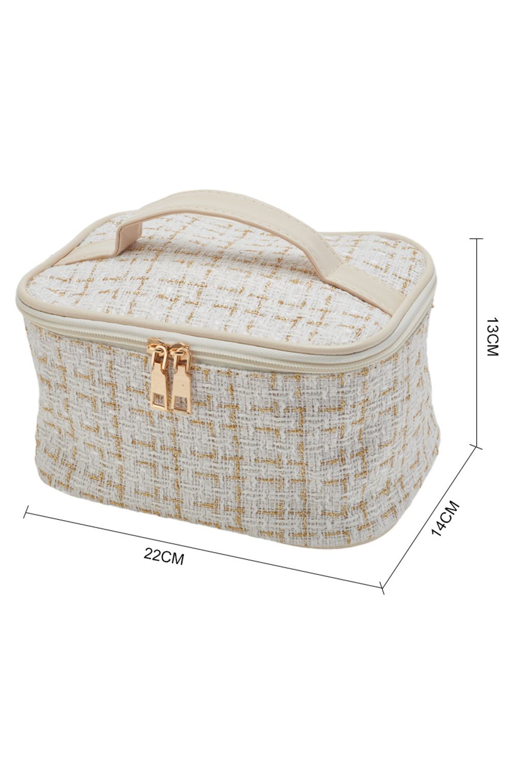 Living and Home Large Toiletry Bag Cosmetic Bag Travel Makeup Bag Organizer image 6