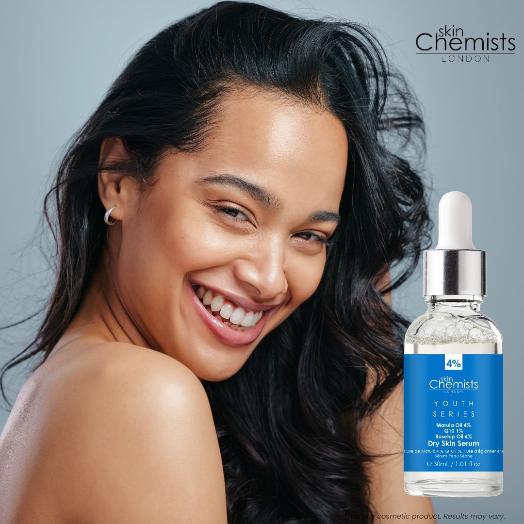 skinChemists Youth Series Dry Skin Serum Marula Oil 4%, Q10 1%, Rosehip Oil 4% 30ml image 4